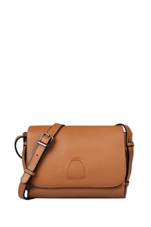 Sac bandoulière cuir balade camel - S - ETRIER