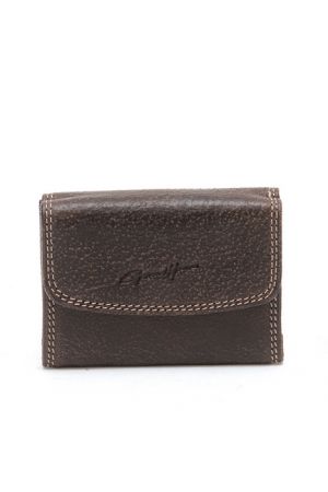 Porte-monnaie à cartes cuir vieilli