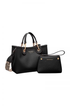 Sac à main giorgio armani MyEA noir 