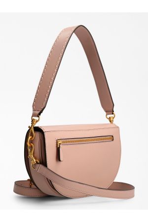 Petit sac épaule bandoulière DANNA beige face 