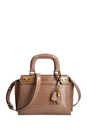 Sac porté main effet croco KATEY - GUESS