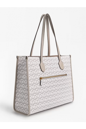 Guess sac cabas Silvana en synthétique imprimé logo