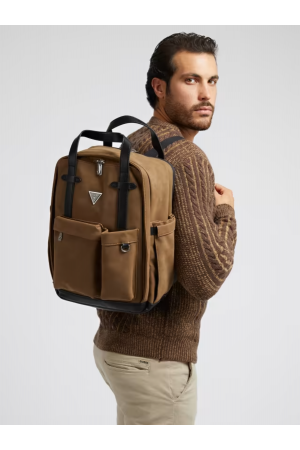 sac à dos Guess Wanderluxe matière synthétique suede et similicuir