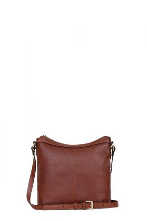 Sac porté travers RÉPUBLIQUE marron - HEXAGONA