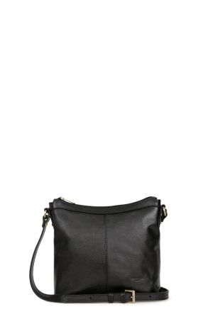 Sac porté travers RÉPUBLIQUE noir - HEXAGONA