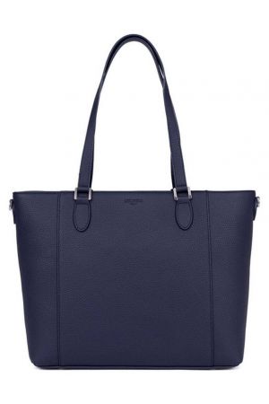 Sac shopping A4 synthétique navy HEXAGONa 