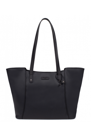 Sac  shopping A4 hexagona noir