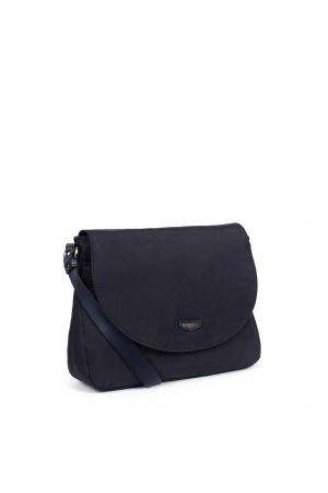 Sac rabat arrondi navy, collection JOY HEXAGONA