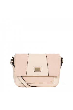 Sac porté travers beige prisma 