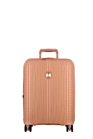 valise cabine extensible JUMP Sondo rose pâle