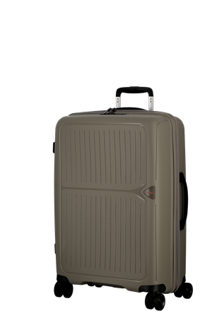 valise rigide 66cm extensible Jump TXC 2 beige champagne