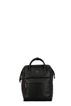 sac à dos carré ordinateur 15" Jump Uppsala en cuir noir