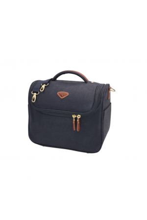 vanity rigide Jump Uppsala en toile enduite marine navy