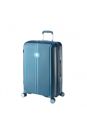 Valise extensible SONDO 66 cm bleu - JUMP