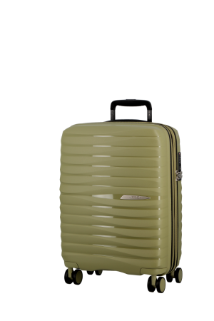 valise cabine 55cm extensible Jump XWave vert olive