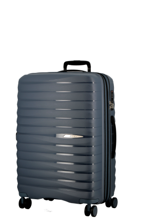 valise moyenne 66cm extensible Jump XWave bleu nuit