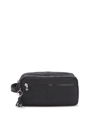 trousse de toilette Kipling Agot en toile noir