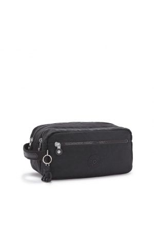 trousse de toilette Kipling Agot en toile noir