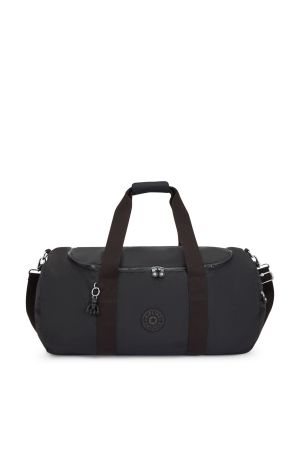 grand sac de sport et week-end Kipling Argus M noir en polyamide imperméable