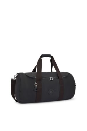 grand sac de sport et week-end Kipling Argus M noir en polyamide imperméable