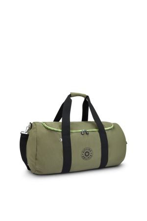 grand sac de sport et week-end Kipling Argus M vert en polyamide imperméable