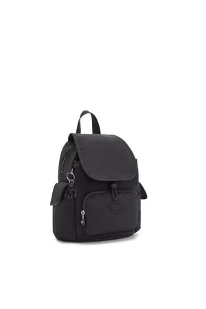 mini sac à dos Kipling City Pack en toile noir