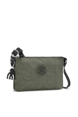 petit sac à bandoulière Kipling Creativity en nylon vert kaki