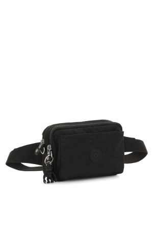 sac banane Kipling Abanu en toile noir