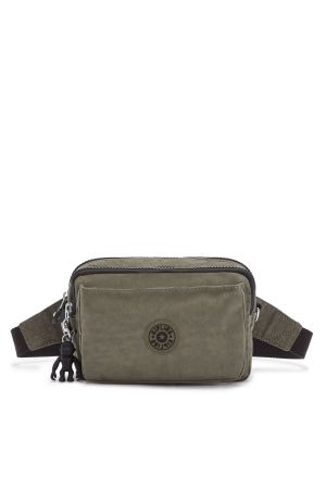sac banane Kipling Abanu en toile vert