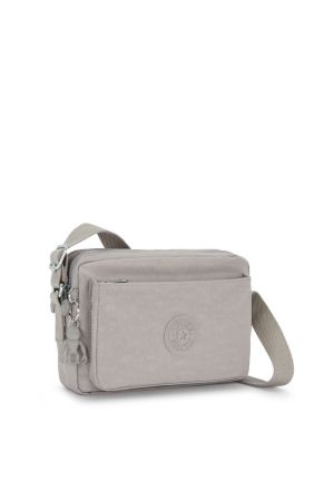 sac à bandoulière Kipling Abanu M gris en polyamide imperméable