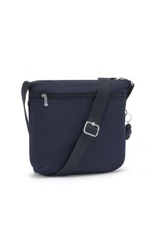 Sac bandoulière arto navy avec poche zippée avant 