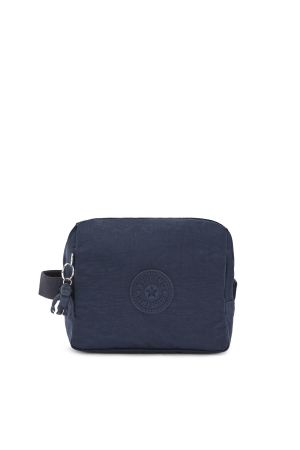 grande trousse de toilette avec poignée Kipling Parac bleu navy