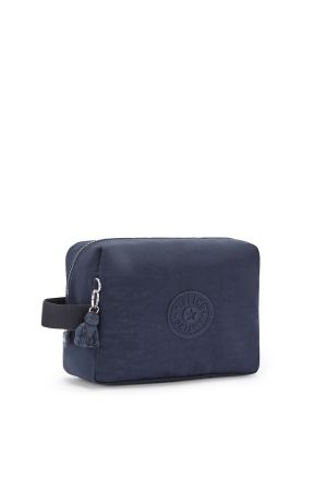 grande trousse de toilette avec poignée Kipling Parac bleu navy