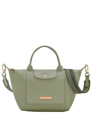 Sac à main S Le Pliage Xtra Jardinier par Longchamp en cuir vert