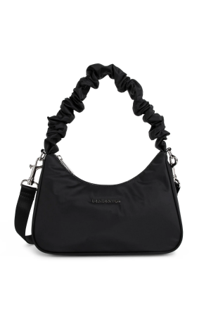 sac baguette Lancaster Basic Chouchou en toile noir