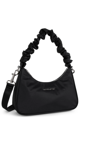 sac baguette Lancaster Basic Chouchou en toile noir