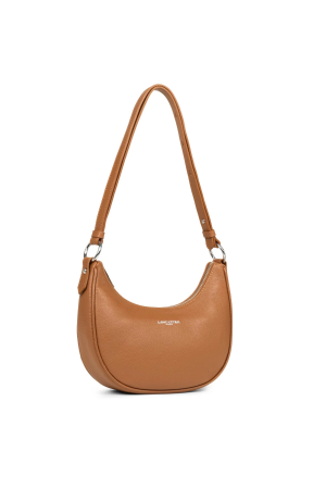 sac hobo Lancaster Firenze en cuir grainé camel
