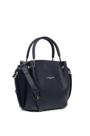Lancaster sac à main Foulonné Double en cuir foulonné