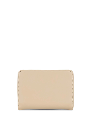 portefeuille femme en cuir lisse smooth lancaster 137-02 beige