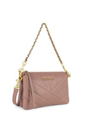 petite pochette Soft Matelassé Lancaster cuir