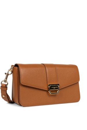 Lancaster sac trotteur à rabat Valor en cuir grainé