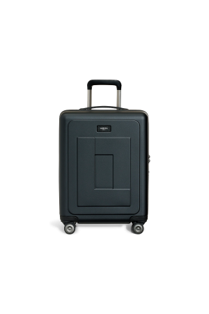 valise cabine Lancel Neo Aviona en polycarbonate et cuir noir