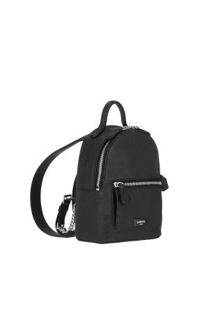 Lancel sac à dos Ninon cuir grainé noir