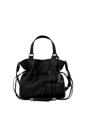 Sac seau PREMIER FLIRT M Croco - LANCEL