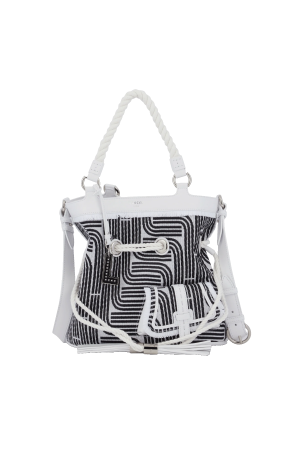 Sac seau PREMIER FLIRT M Raphia - LANCEL