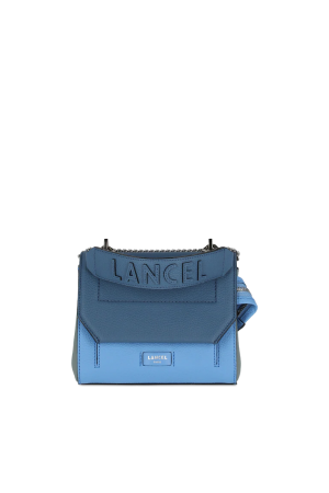 Sac rabat ninon lancel bleu ciel et foncé