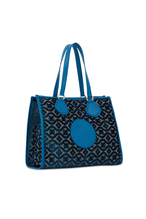 Sac cabas L Winter Tote Velours - LANCEL