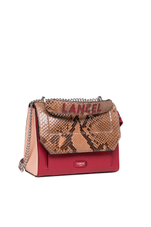 Sac rabat Ninon M Python - LANCEL