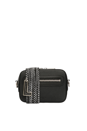 Sac caméra CARA cuir Lancel-Noir
