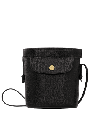 sac bandoulière XS Longchamp Épure en cuir grainé noir